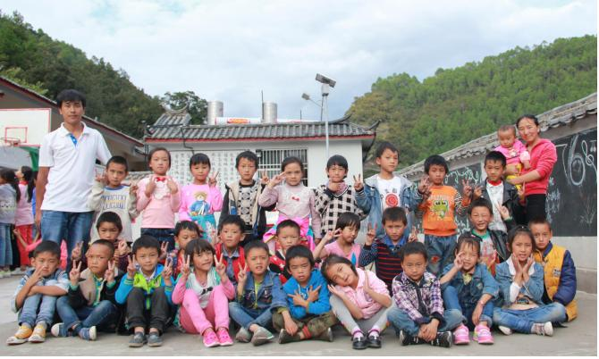 Students at Qinglong